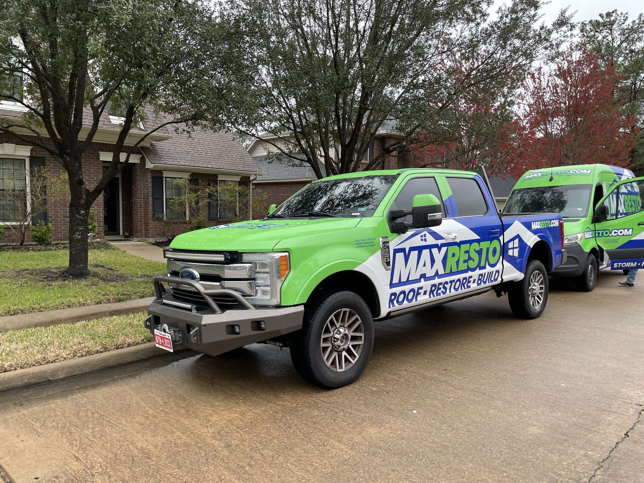 Water Damage Restoration & Repair Company, Water Damage MaxResto branded fleet vehicles parked in a residential area, showcasing the company's bold green and blue vehicle wrap design with the logo and services. Mitigation Service Water, Damage Restoration Service Tomball TX water damage restoration, Cypress storm recovery services, Spring TX fire damage repair, Harris County restoration company, Northwest Houston property restoration, Texas mold remediation contractor, Greater Houston area disaster response, The Woodlands emergency restoration services, Magnolia TX flood damage repair, Katy area residential restoration services. Water Damage Restoration in Spring TX Water Damage Repair Water Damage Repair Services in Spring TX Water Damage Restoration Water Damage Restoration Near Me Local Water Damage Repair Water Damage Restoration Service Water Mitigation Services Water Damage Restoration Company Water Restoration Service Provider